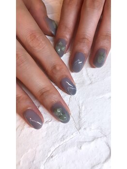 リノン(Linon)/透明感くすみブルー