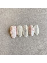 ヒーミー(Hymy)/ホワイト＆ピンクサンドジェル