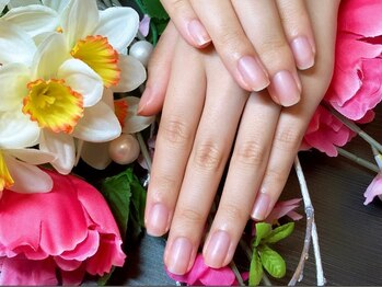 桃の木 吉祥寺店/自爪でも華やかに