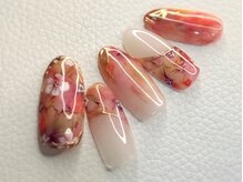 ビューティーサロン ハル(beauty salon haru)/【ニュアンスフラワー】