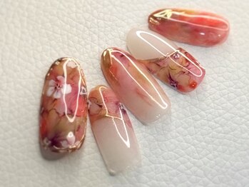 ビューティーサロン ハル(beauty salon haru)/【ニュアンスフラワー】