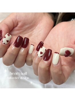 ジュベル 三鷹店(je belle)/ボルドー×はーネイル