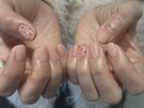 ハートネイル/ワンカラーネイル