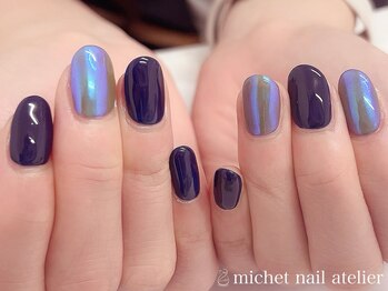 ミケ/ミラーネイル＋1色追加