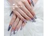 人気No.1 ★【チップ長さだし】★お持ち込みデザイン★120分やり放題¥13500円