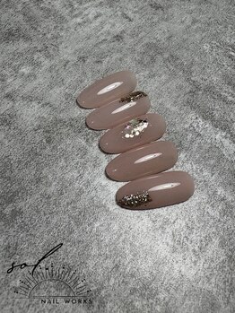 ソルネイルワークス(sol. nail works)/アートデザインM