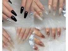 エルネイル 江坂店(L’ねいる)の雰囲気（可愛いパーツ多数♪チップでの長さ出しも対応可能♪）