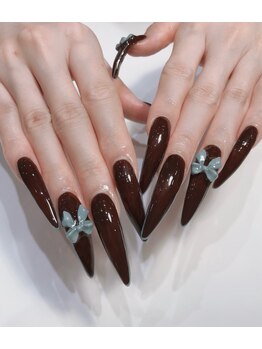 クリスタルネイルサロン(Crystal Nail)/フレンチネイル　ロングネイル