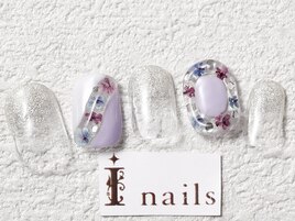 ニュアンス押し花でこぼこ￥8200