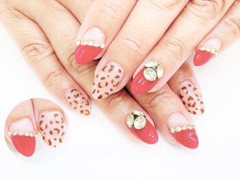 ネイルコレクション ベビーピンク(Baby Pink)/ジェル定額￥9990☆レオパード