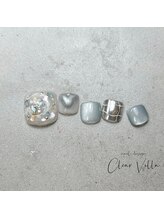 ネイルサロンクリアヴィラ(nail salon clear villa)/フットDesign nuance¥9990