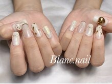 ブランネイル(BLANC.nail)/チップ長さだし、つけ放題