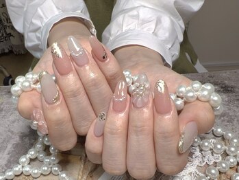 モアネイル 新宿/チップスカルプ/持ち込み/新宿