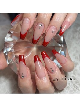 ネイルズミラク(nail's mirac.)/バーチャルフレンチネイル