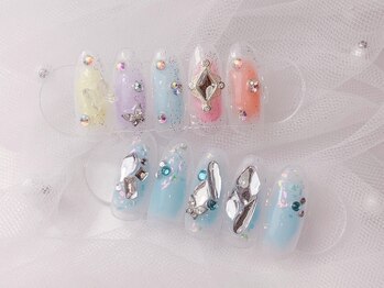 キューティプティの写真/【初回オフ無料/何度でも同価格♪】エレガントコース¥8500★カラー&パーツを200種類以上ご用意♪池袋駅近!