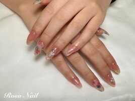 水彩フラワー