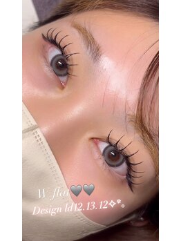ジュベアイラッシュ(juve. eyelash)/W flat!!
