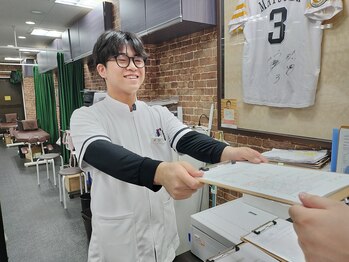 祖師ヶ谷大蔵整骨院/笑顔での対応