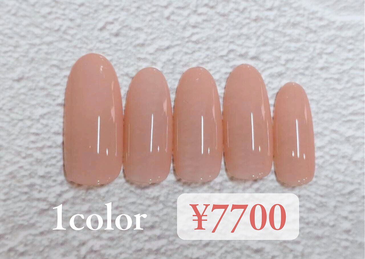 【初回オフ無料】丁寧ケア付★ハンドジェルワンカラー7,700円