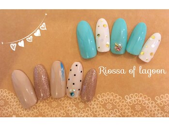 リオッサ オブ ラグーン(RIOSSA of Lagoon)/ドット×バイカラー