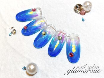 ネイルグラマラス 西新井店/《パラジェル》うるうるネイル