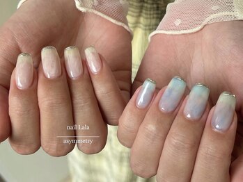 ネイルズ ララ(nails Lala)/アシメネイル