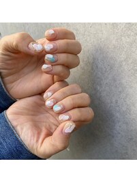 塗りかけネイル☆