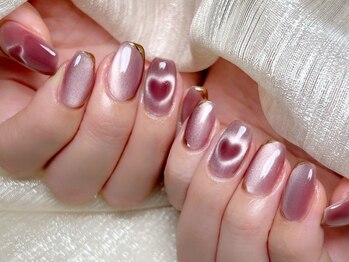 レミーネイル(Lemy nail.)の写真/プロ意識の高いオーナーが自信を持って提案する大人可愛いトレンドNail*ブライダルにもおすすめ