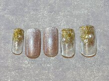 シーハウス(c house)/ニュアンスネイル　ミラーネイル