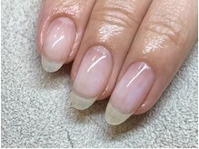 ブルームボーテ 北堀江(bloombeaute)の雰囲気（爪育成パラジェルちゅるんと強度・2枚爪予防クリアネイル¥5000）