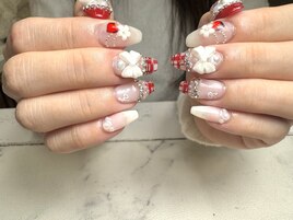 推しカラーネイル
