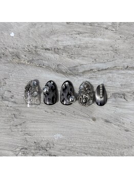 ネイルズ モダ(NAIL'S MODA)/10月の晋作3/クロムレオパ