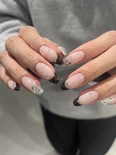 ジュアネイル(jouer nail)/ブラウンシルバー