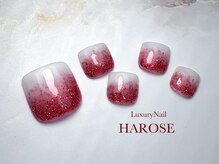 ラグジュアリーネイル ハローズ(HAROSE)/フットマンスリージェルコース
