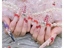 ネイル アリーズ セカンド(nail Allies 2nd)/痛ネイル 春ネイル チェック 
