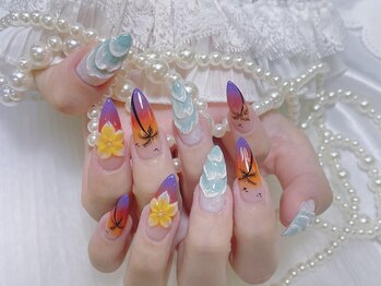 ネイルプリンセス(Nail Princess)/海ネイル/フラワーネイル/