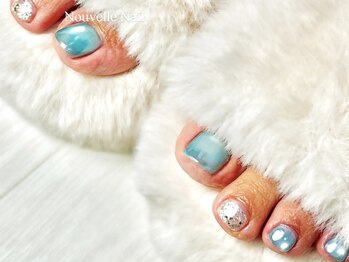 ヌーベルネイル(Nouvelle Nail)/マグネット×オーロラパウダー