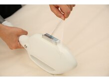 サロンドナーベル(Salon de navel)の雰囲気（お客様毎の消毒はもちろん、専用フィルム張替えで衛生的！！）