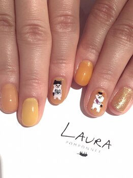 ローラポンポニー(Laura pomponnee)/猫ネイル☆