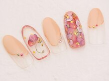 ネイル ブーマー(Nail BOOMER)/手書きアート/お花