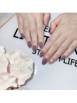 ルシエル(LeCiel)/秋シンプルネイル