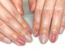 ピンクミラーネイル【¥8,800】