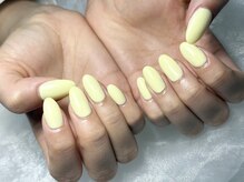 ネイルモア 藤が丘店(nail mor.)/パステルイエロー