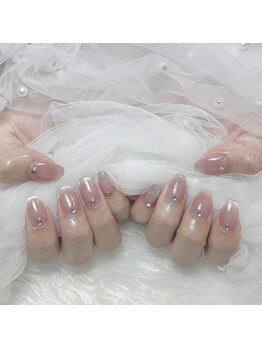 ウネルマ 天神店(UNELMA)/マグネットネイル+ストーン