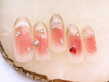 ネイルサロンフォーユー(for u)/チークネイル¥8980