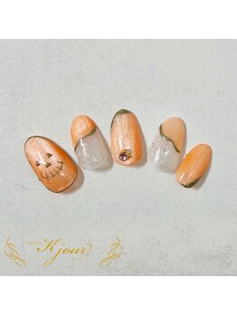 ケージュール(Kjour)/ジャック・オ・ランタンネイル