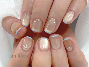 アンリッシュ 池袋東口店(un Riche)の写真/【池袋/東口徒歩1分】定額制で分かりやすい価格設定★トレンドネイルも多数◎スピーディ施術×プチプラ♪