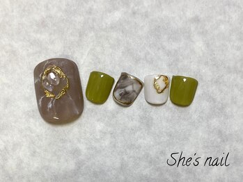 シーズネイル 渋谷店(She's nail)/新規お客様 オフ込み 8500円