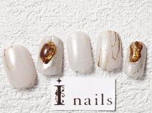 アイネイルズ 梅田店(I nails)/ニュアンスホイルシアー￥7700
