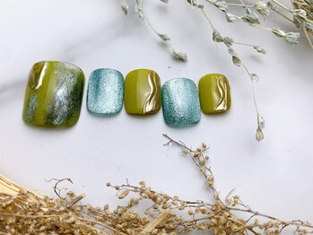 ネイルサロン&スクール ジーナ(GINA)/ニュアンスマグネットネイル